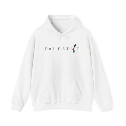 Free Palestine Heavy Blend Sweatshirt Hoodie , Warm Apparel, Statement Clothing, Gift for Activists, Stand With Palestine, Gaza College