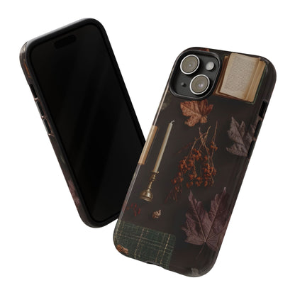 Floral Nature Phone Case, Tough Phone Case for Fall Decor, Phone Case for iPhone and Samsung, Stylish Protective Cover for iPhone