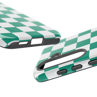 Checkerboard Phone Case | Samsung Galaxy S25, S25 Plus, S24, S24 Plus, S24 Ultra, S23 S22, S22 Plus S21 Ultra, S21 FE, S20+ Tough Cases