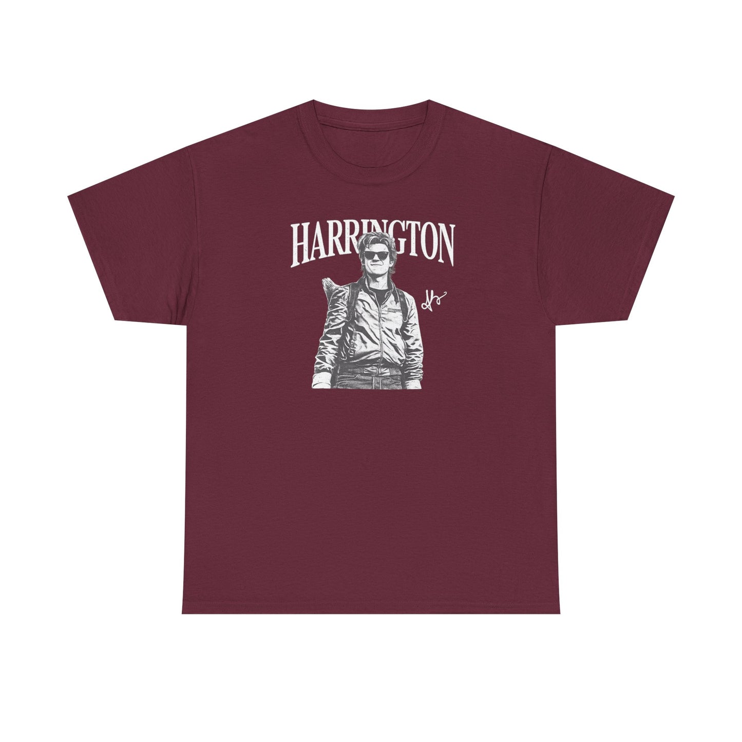 Harrington Graphic Tee Shirt | Vintage Pilot Photo T-Shirt | Retro Biker Aesthetic Top, Unisex Streetwear Gift