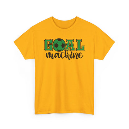 Goal Machine Soccer T-Shirt, Green Football Graphic Tee, Youth & Adult Soccer Shirt, Fun Sports Team Shirt, FIFA World CUP 2026