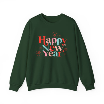 New Years Eve Sweatshirt Hello 2026 Happy New Years Shirt Happy New Year Festive Party Shirts For Women Cute Crewneck , New Year Gift