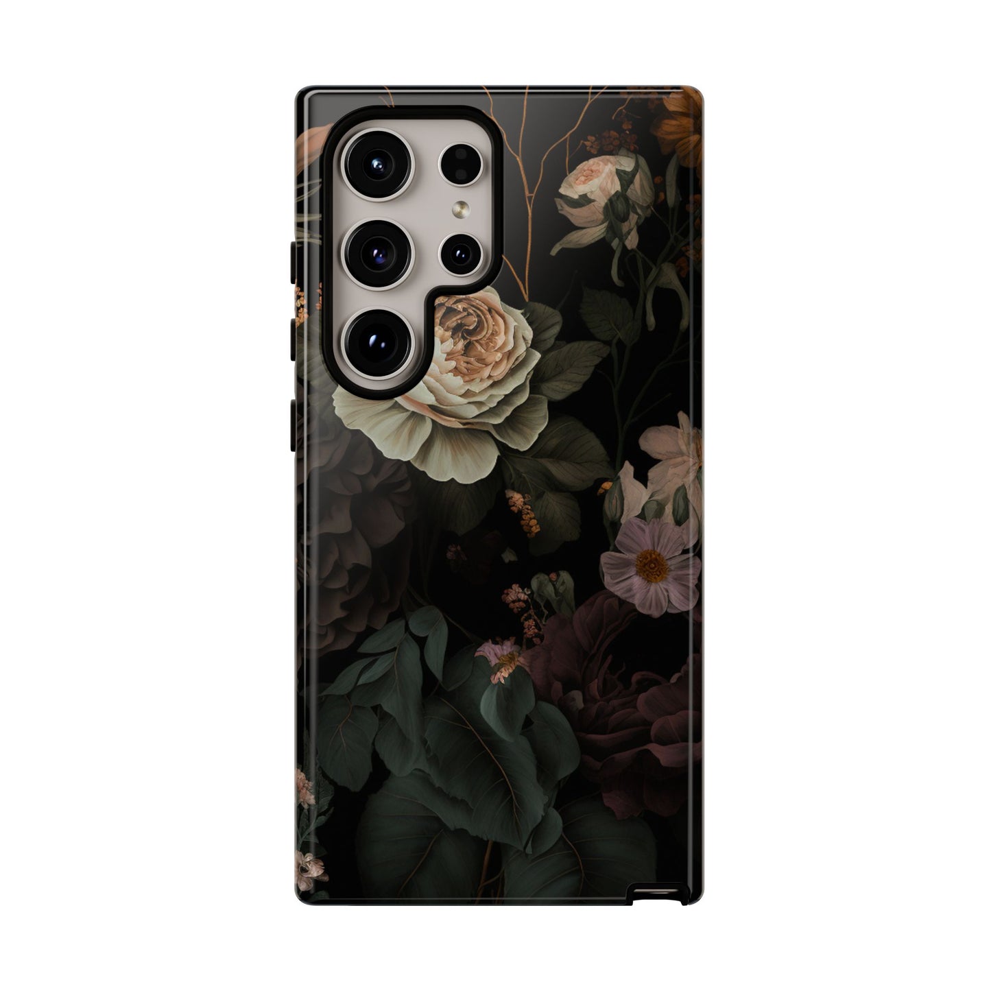 Floral Phone Case For iPhone And Samsung, Tough Cases, Flower Design, Stylish Protection, Gift for Her, Nature Lovers Accessory, Floral Gift