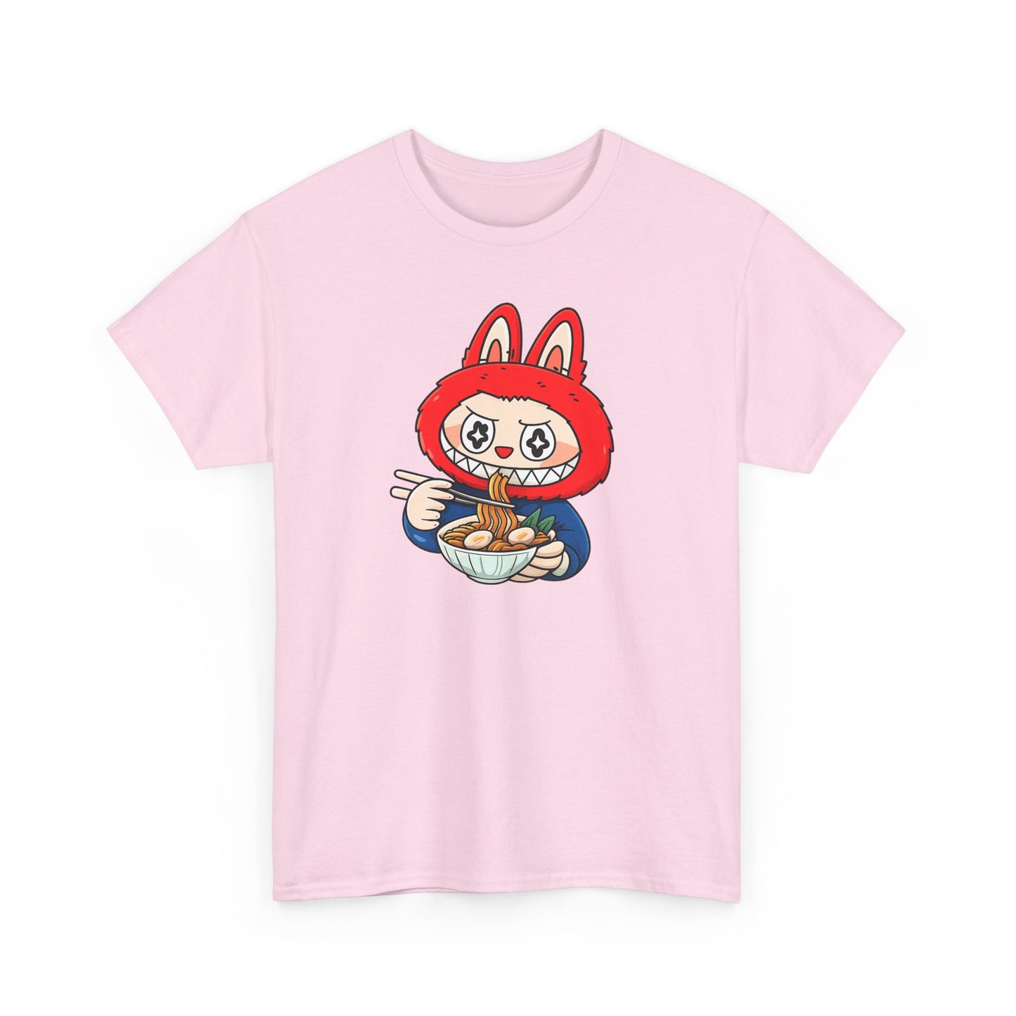 Labubu Ramen T-Shirt: Kawaii Japanese Anime Streetwear
