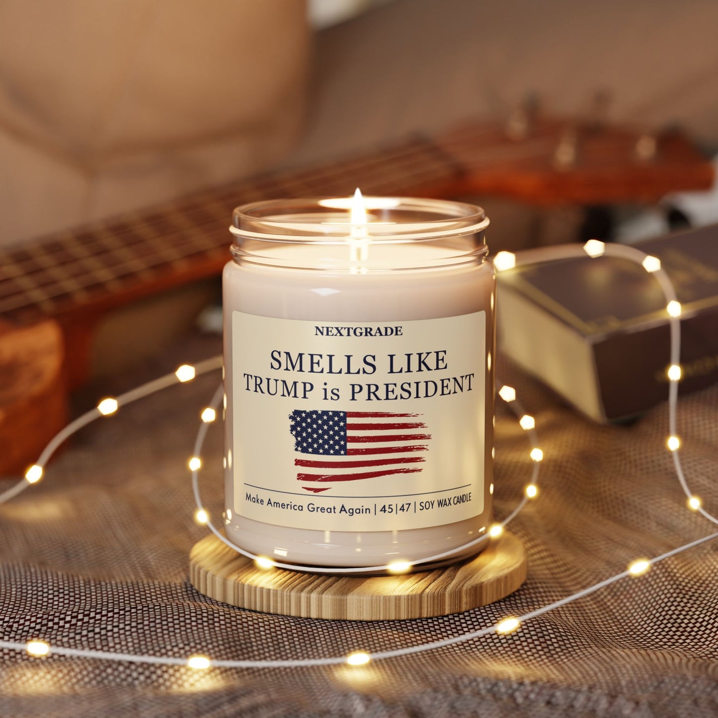 President Trump 2025 Gifts, Smells Like Trump Is President, President Trump Candle, Trump Christmas Gifts, Smells Like Candle, Trump Merch
