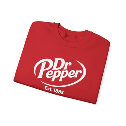 Dr Pepper Est 1885 Sweatshirt, Soda Sweatshirt, Cute Dr Pepper Shirt, Soda Lover Gift, Dr. Pepper Crewneck Sweatshirt,Dr Pepper Soda Sweater