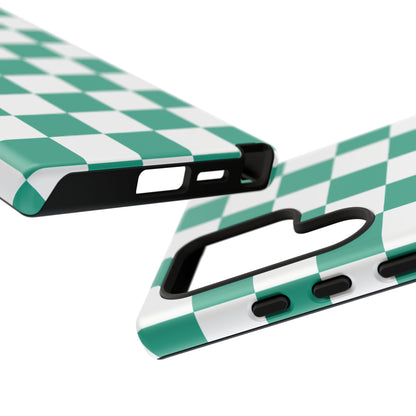 Checkerboard Phone Case | Samsung Galaxy S25, S25 Plus, S24, S24 Plus, S24 Ultra, S23 S22, S22 Plus S21 Ultra, S21 FE, S20+ Tough Cases