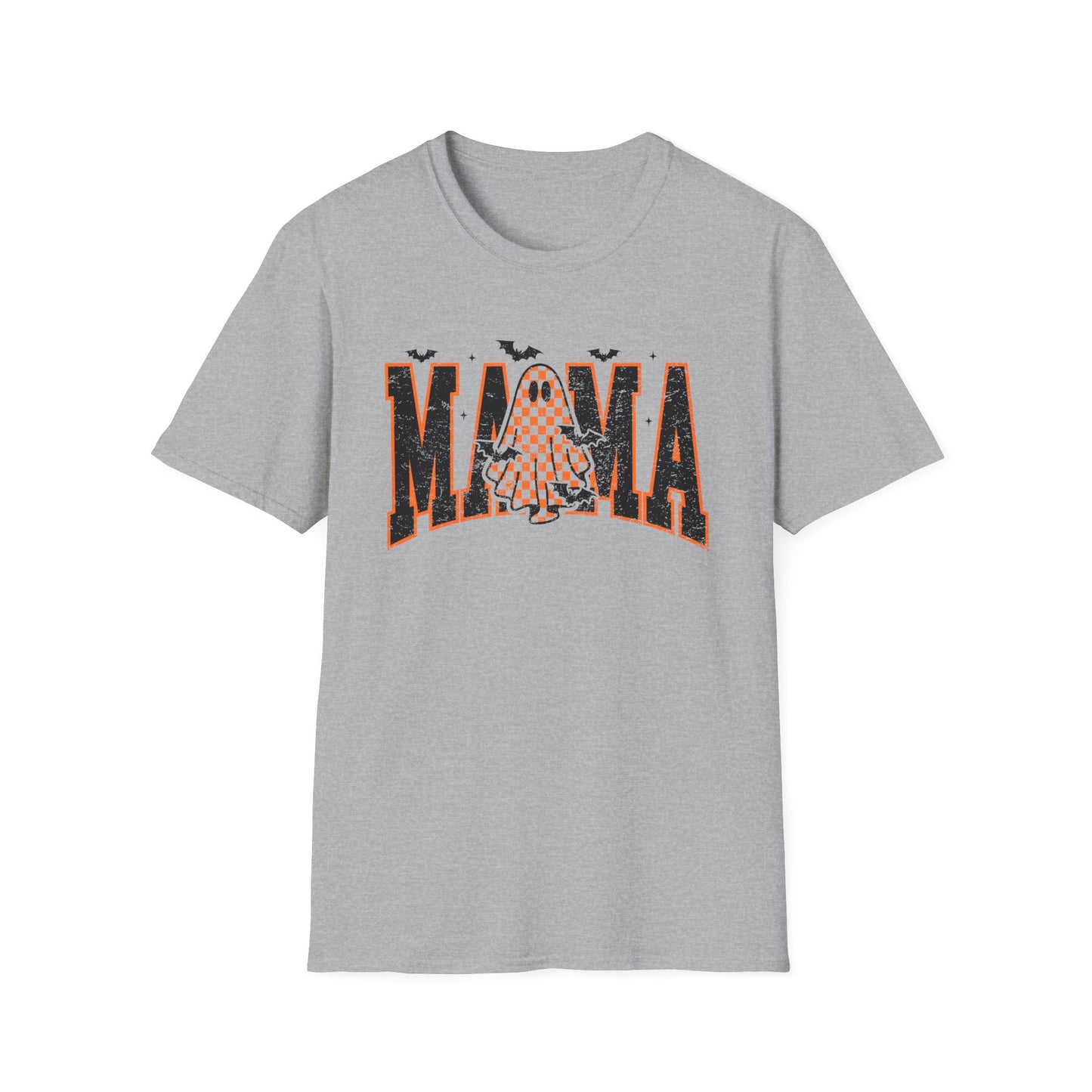Mama Ghost Graphic T-Shirt, Halloween T-Shirt, Halloween Shirt, Casual Wear, Gift for Mom, Cute Tee for Fall