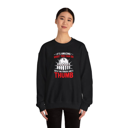 Bowling Humor Crewneck Sweatshirt | Funny Gift for Bowlers | Unisex Sweatshirt | Bowling League Apparel | Perfect for Game Night