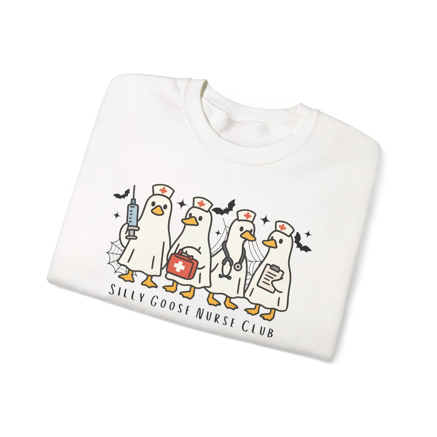 Funny Nurse Crewneck Sweatshirt for Medical Professionals, Cozy Gift for Healthcare Workers, Casual Wear, Unique Nursing Apparel
