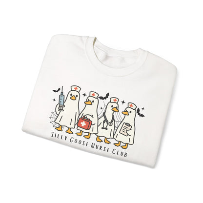 Funny Nurse Crewneck Sweatshirt for Medical Professionals, Cozy Gift for Healthcare Workers, Casual Wear, Unique Nursing Apparel
