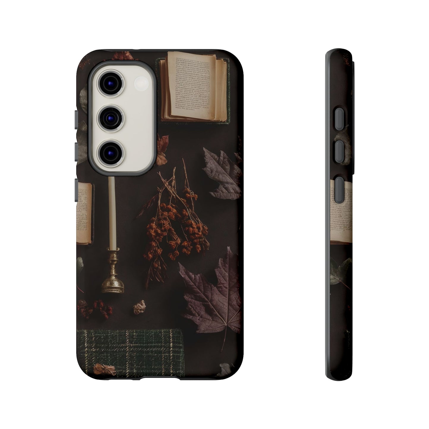 Floral Nature Phone Case, Tough Phone Case for Fall Decor, Phone Case for iPhone and Samsung, Stylish Protective Cover for iPhone