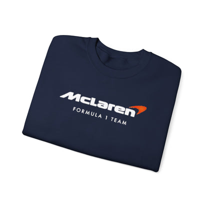 McLaren F1 Race Team Car Racing Sweatshirt | Motorsport Fan Shirt | F1 Inspired Racing Tee | Car Racing Crewneck Gift