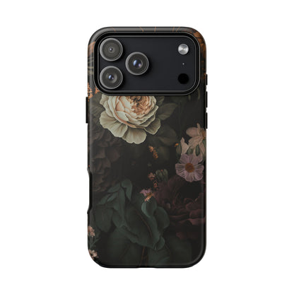 Floral Phone Case For iPhone And Samsung, Tough Cases, Flower Design, Stylish Protection, Gift for Her, Nature Lovers Accessory, Floral Gift