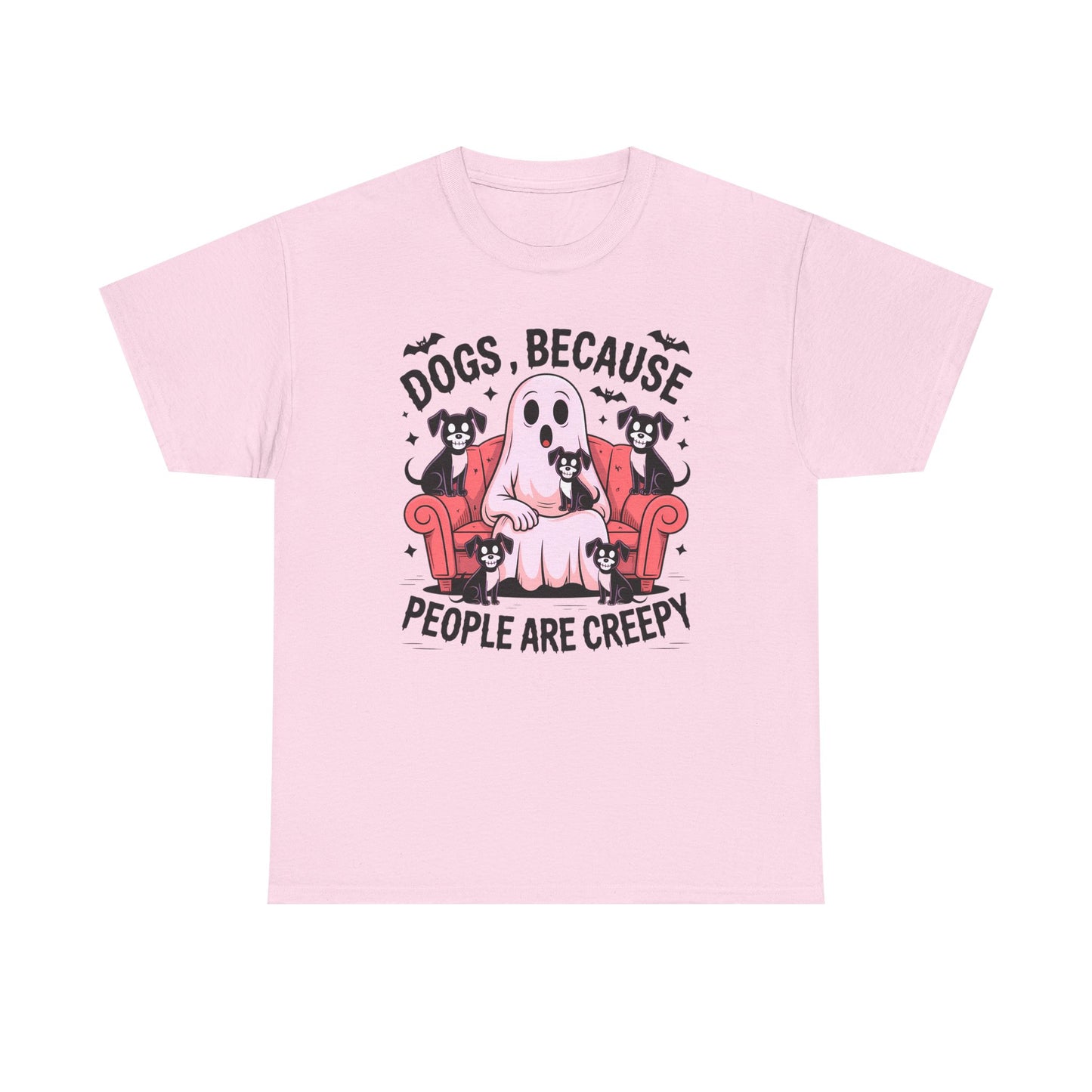 Funny Dog Lover Tee, Halloween Tshirt Gift, Heavy Cotton Tee, Cute Pet Owner Gift, Animal Lover T-Shirt, Gift for Dog Parents