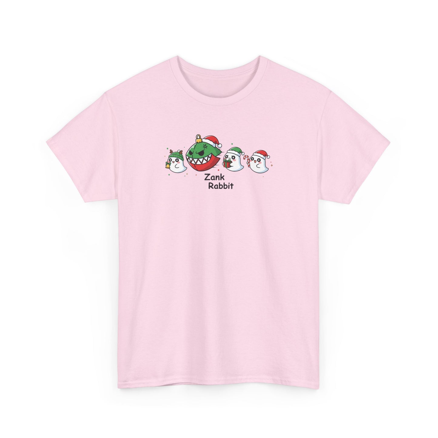 Zank Rabbit Christmas Shirt | Funny Holiday T-Shirt | Cute Cartoon Bunny Xmas Tee | Festive Animal Lover Gift | Unisex Christmas Shirt