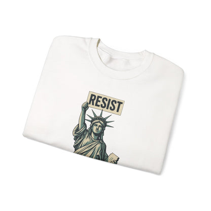 Statue of Liberty Resist Hands Off! Sweatshirt | Resist Hands Off Sweatshirt | Womens Rights Equality Sweater | Social Justice Activism Gift