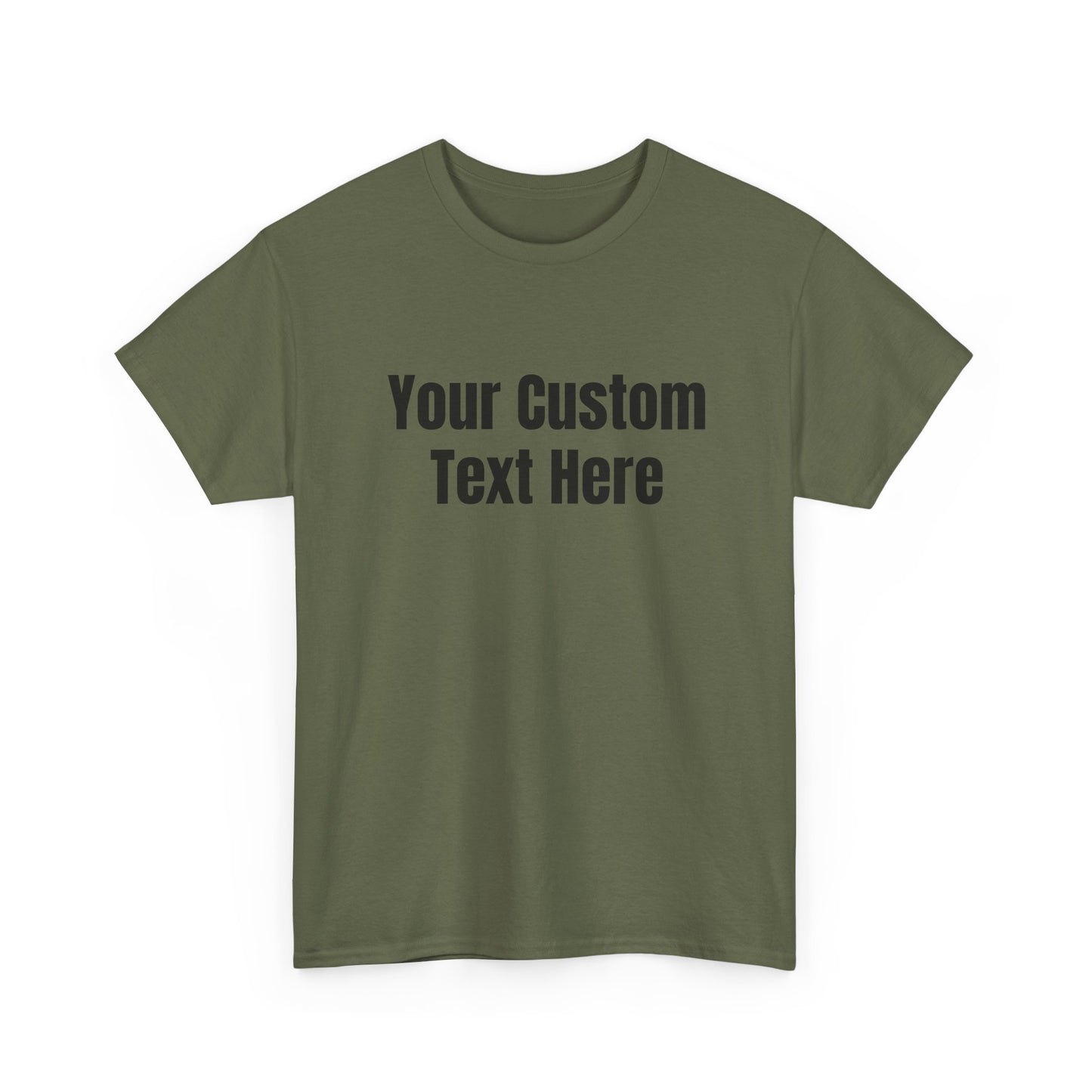 Customizable Heavy Cotton Tee - Perfect for Gifts, Events, Casual Wear, Team Outfits, Celebrations, Perfect Gift for Birthdays