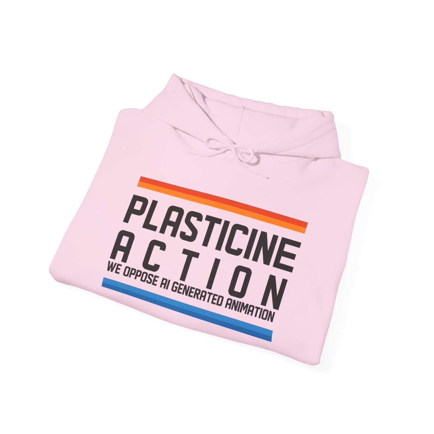Plasticine Action Unisex Hoodie - Cozy Sweatshirt for Animators, Save Gaza, Free Palestine, Casual Wear