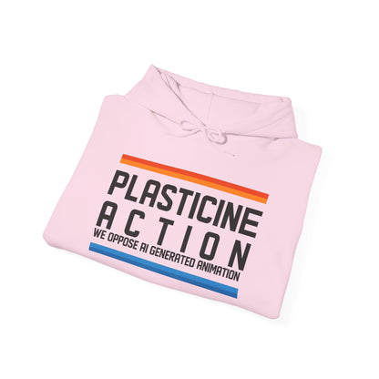 Plasticine Action Unisex Hoodie - Cozy Sweatshirt for Animators, Save Gaza, Free Palestine, Casual Wear
