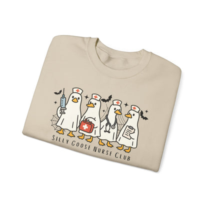 Funny Nurse Crewneck Sweatshirt for Medical Professionals, Cozy Gift for Healthcare Workers, Casual Wear, Unique Nursing Apparel