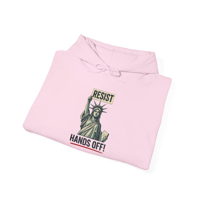 Resist Statue of Liberty Hands Off Hoodie | Political Protest Pullover | Resist Hands Off Hoodie | Equality Hoodie | Social Justice Gift