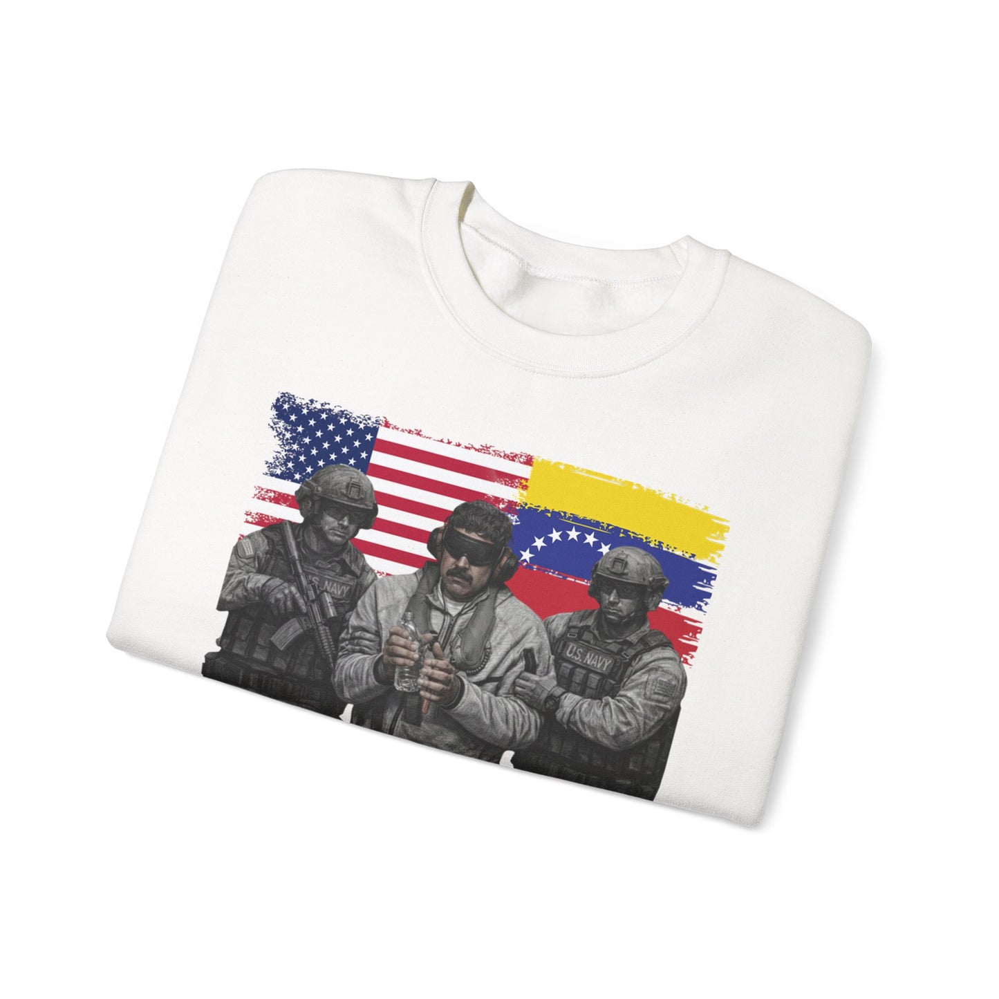 Venezuela Freedom Graphic T-Shirt | Political Art Design Shirt, Statement Streetwear Tee, Unisex Cotton Apparel, No War, Peace in Venezuela