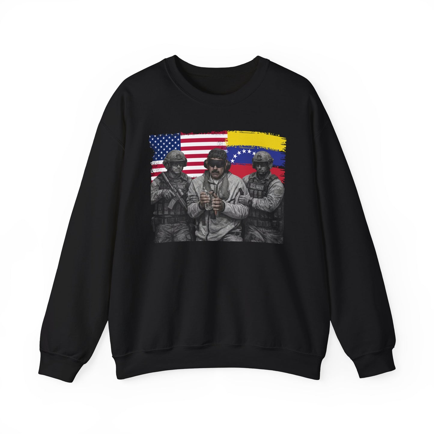 Venezuela Freedom Graphic T-Shirt | Political Art Design Shirt, Statement Streetwear Tee, Unisex Cotton Apparel, No War, Peace in Venezuela