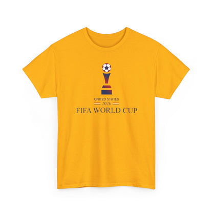 Soccer Trophy Graphic Tee | USA Soccer Shirt | USA Tournament T-Shirt, 2026 World Cup USA T-Shirt, Political Soccer Fan Tee