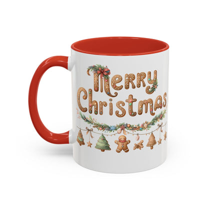 Personalized Christmas Cheer Coffee Mug, Holiday Gift, Festive Drinkware, Seasonal Decor, Cute Mug, Joyful Holiday Memento