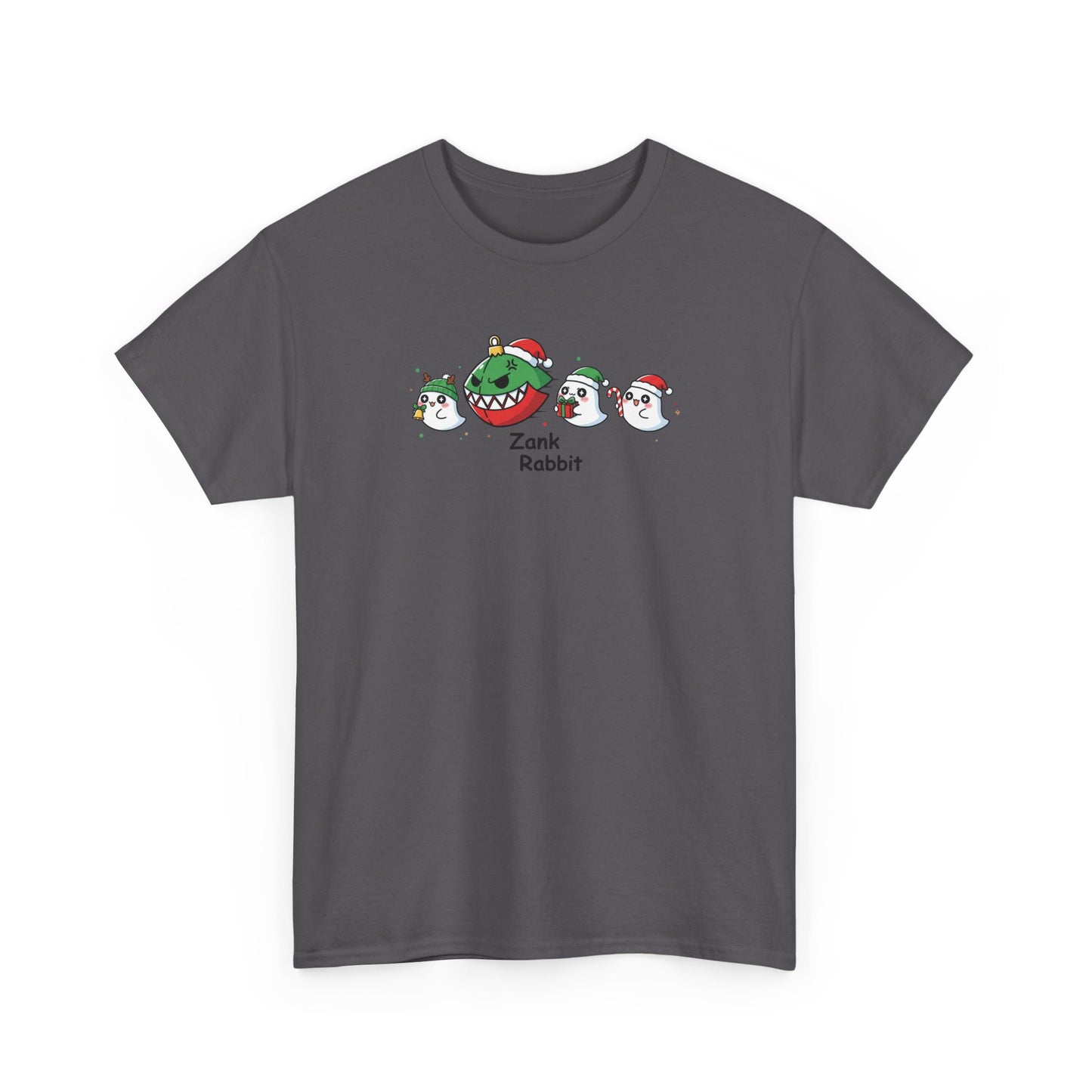 Zank Rabbit Christmas Shirt | Funny Holiday T-Shirt | Cute Cartoon Bunny Xmas Tee | Festive Animal Lover Gift | Unisex Christmas Shirt