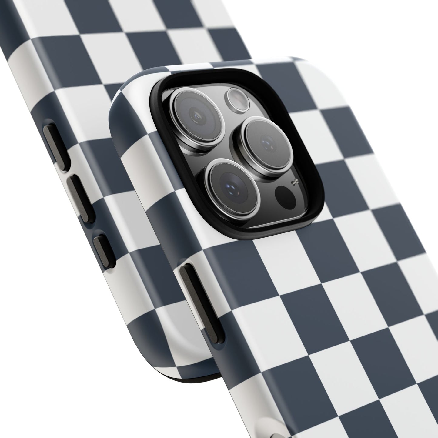 Checkered Pattern iPhone Case, iPhone Cover, Modern iPhone Accessory, Gift for Him, Trendy Mobile Protection