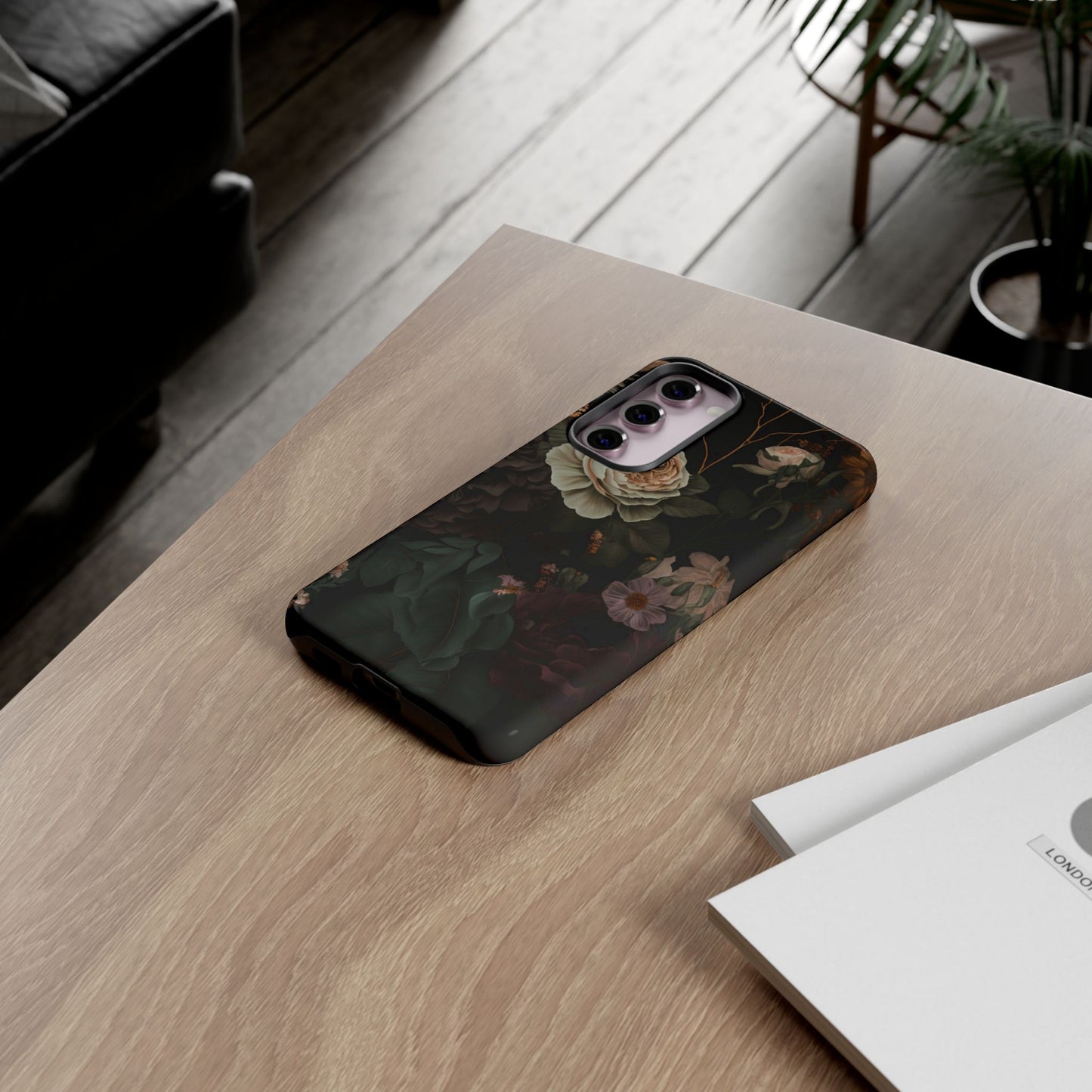 Floral Phone Case For iPhone And Samsung, Tough Cases, Flower Design, Stylish Protection, Gift for Her, Nature Lovers Accessory, Floral Gift