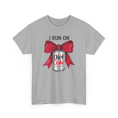Diet Coke T-Shirt, Funny Soda Lover Graphic Tee, Rhinestone Style Diet Coke Shirt, Casual Unisex Tee Gift for Her