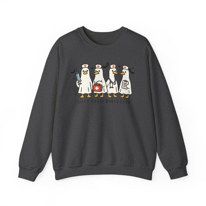 Funny Nurse Crewneck Sweatshirt for Medical Professionals, Cozy Gift for Healthcare Workers, Casual Wear, Unique Nursing Apparel