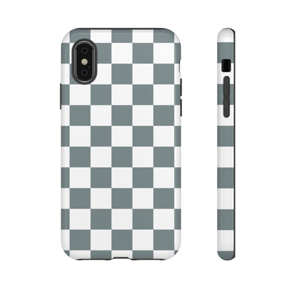 Stylish Checkerboard Phone Case, Durable Phone Cover, Unique Gift, iPhone 17 Pro, 17, 17 Air, 16, 15, 14, 13, 12, 11, X, XR, XS MAX