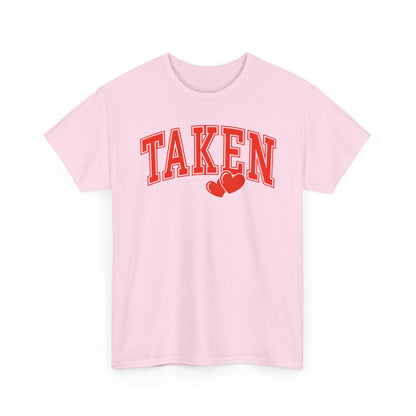 Taken Hearts Shirt, Valentine's Day Relationship Tee, Couples Matching Shirt, Romantic Gift for Boyfriend Girlfriend, Love Graphic Tee