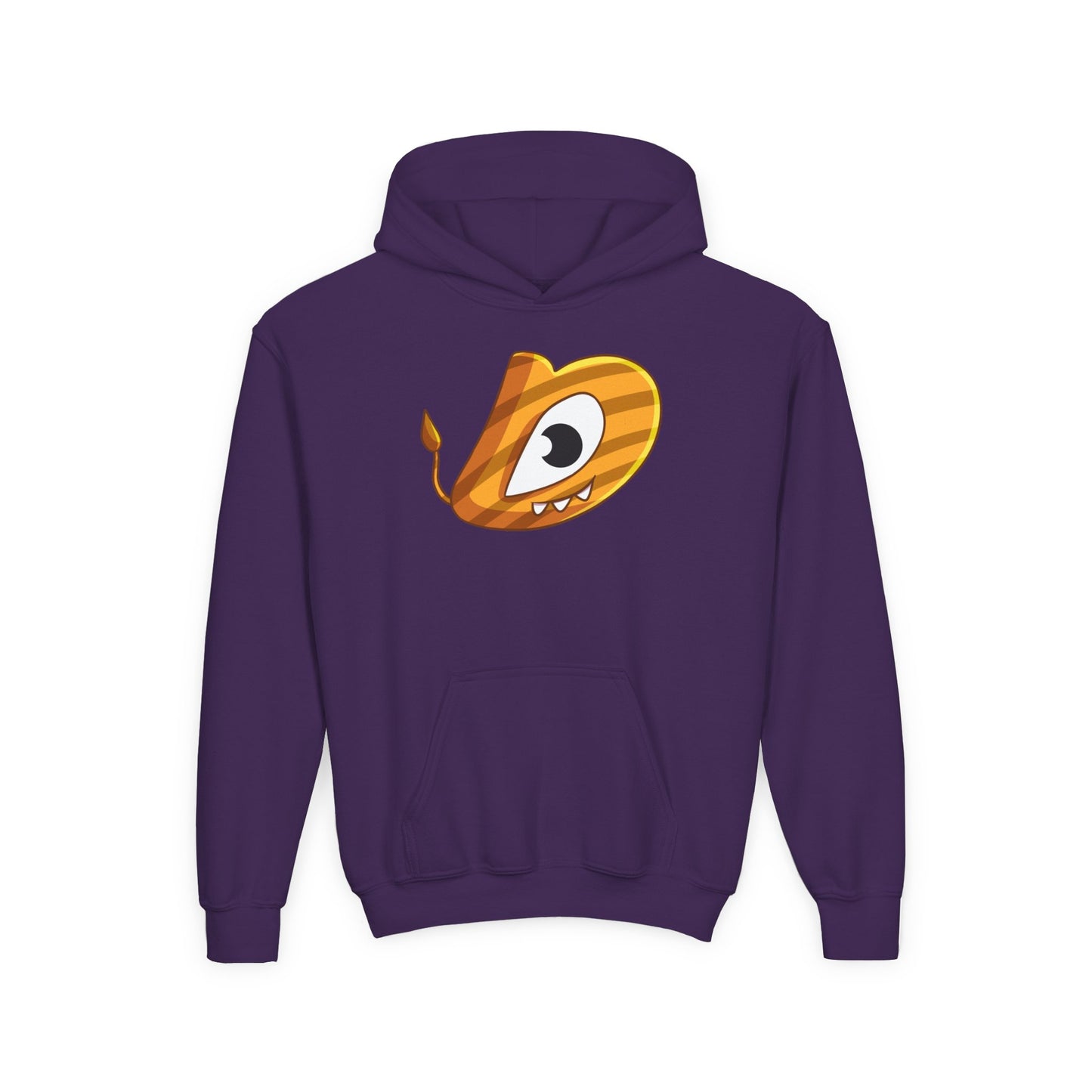 Whimsical Youth Hoodie with Playful Design, Cute Sweatshirt for Kids, Fun Gift for Birthdays, Cozy Winter Wear, Cartoon Style