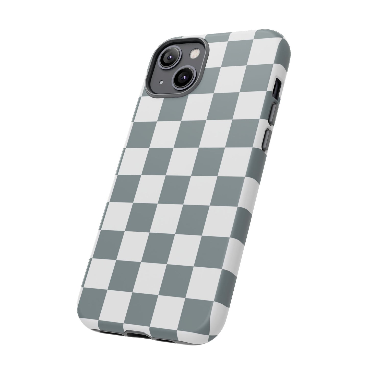 Stylish Checkerboard Phone Case, Durable Phone Cover, Unique Gift, iPhone 17 Pro, 17, 17 Air, 16, 15, 14, 13, 12, 11, X, XR, XS MAX