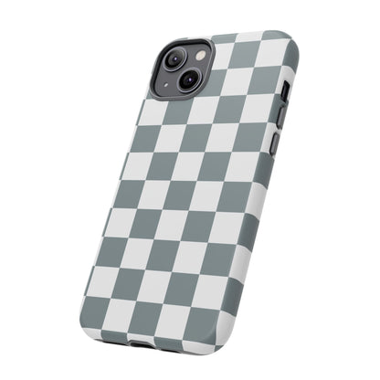 Stylish Checkerboard Phone Case, Durable Phone Cover, Unique Gift, iPhone 17 Pro, 17, 17 Air, 16, 15, 14, 13, 12, 11, X, XR, XS MAX