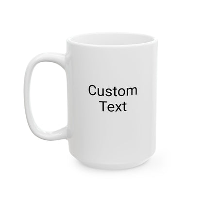 Personalized Flower Power Ceramic Mug, My People Mug, Gift for Friends, Coffee Lover Gift, Floral Mug, Tea Lovers