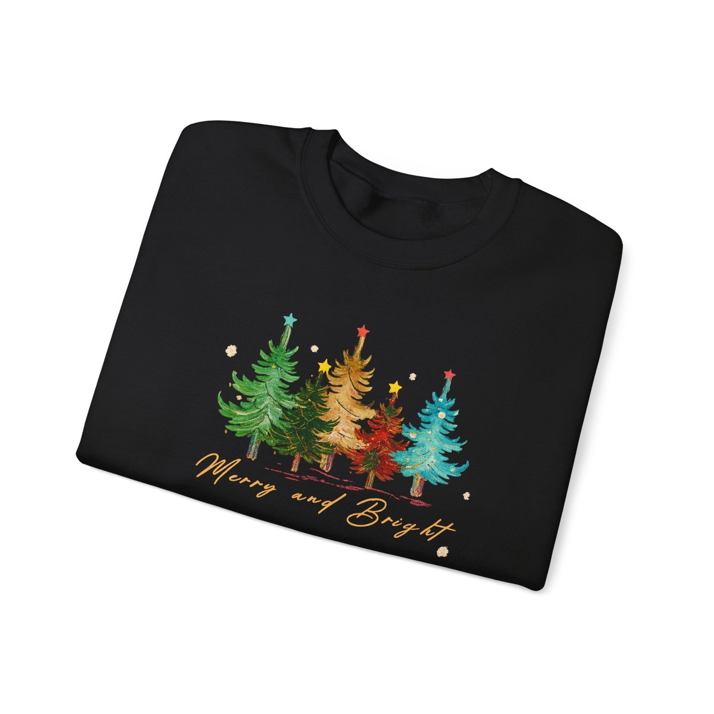 Cozy Christmas Trees Sweatshirt, Holiday Apparel, Warm Sweater Gift, Nature Lover Top, Christmas and Winter Essential, Christmas  day Gift