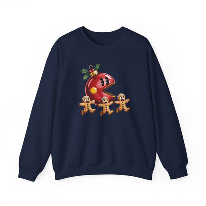 Festive Crewneck Sweatshirt, Christmas Gift, Holiday Apparel, Cozy Winter Wear, Casual Sweater, Fun Graphic Sweatshirt