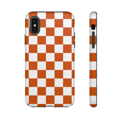 Checkered Phone Case, Trendy Phone Cover, iPhone 17 Pro, 17, 17 Air, 16, 15, 14, 13, 12, 11, X, XR, XS MAX