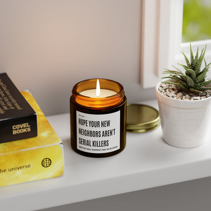 Funny Scented Candles, Gift for Home, Funny New Neighbor Candle, Unique Home Decoration, Soy Wax Candles