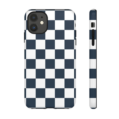 Checkered Pattern iPhone Case, iPhone Cover, Modern iPhone Accessory, Gift for Him, Trendy Mobile Protection