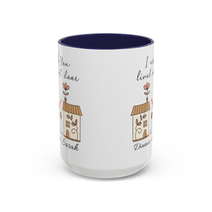 I Wish You Lived Next Door Mug, Christmas Gift for Best Friend, Long Distance Friendship Mug, Valentine's Day Gift for Her, Miss You Gift