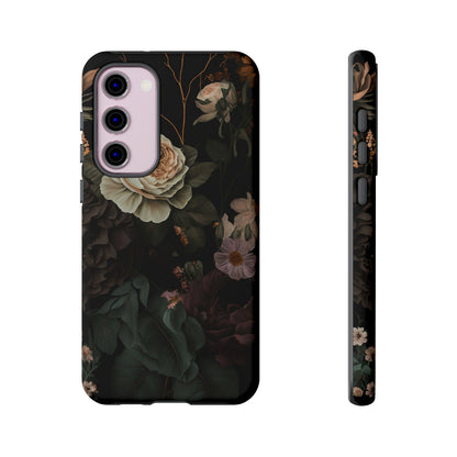Floral Phone Case For iPhone And Samsung, Tough Cases, Flower Design, Stylish Protection, Gift for Her, Nature Lovers Accessory, Floral Gift