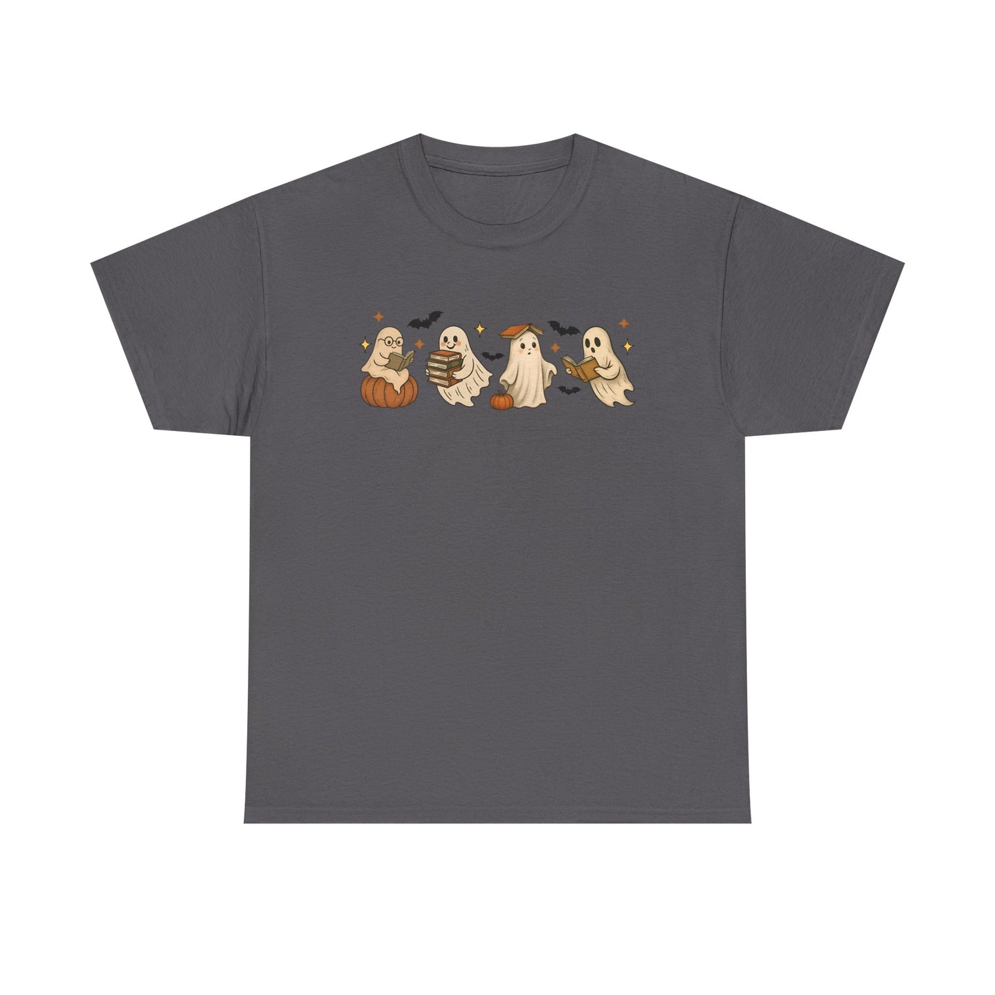 Halloween Ghost Unisex Tee, Halloween Tshirt, Fall T-Shirt, Spooky Shirt, Halloween Costume, Casual Wear