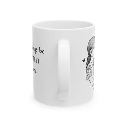 Personalized You're My Greatest Adventure Mug, Line Drawing Couple Coffee Cup, Anniversary Gift for Husband Wife, Engagement Valentine Gift